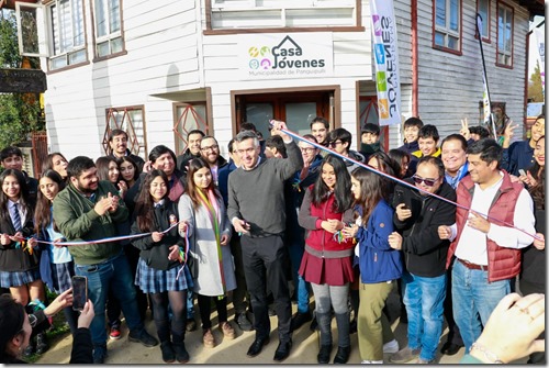 Municipalidad de Panguipulli inauguró Casa jóvenes 2