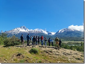 Vista a Cerro Castillo